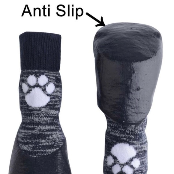 NWT KOOLTAIL Dog Socks Anti Slip Traction Control Waterproof Paw Protector Large - Picture 4 of 12